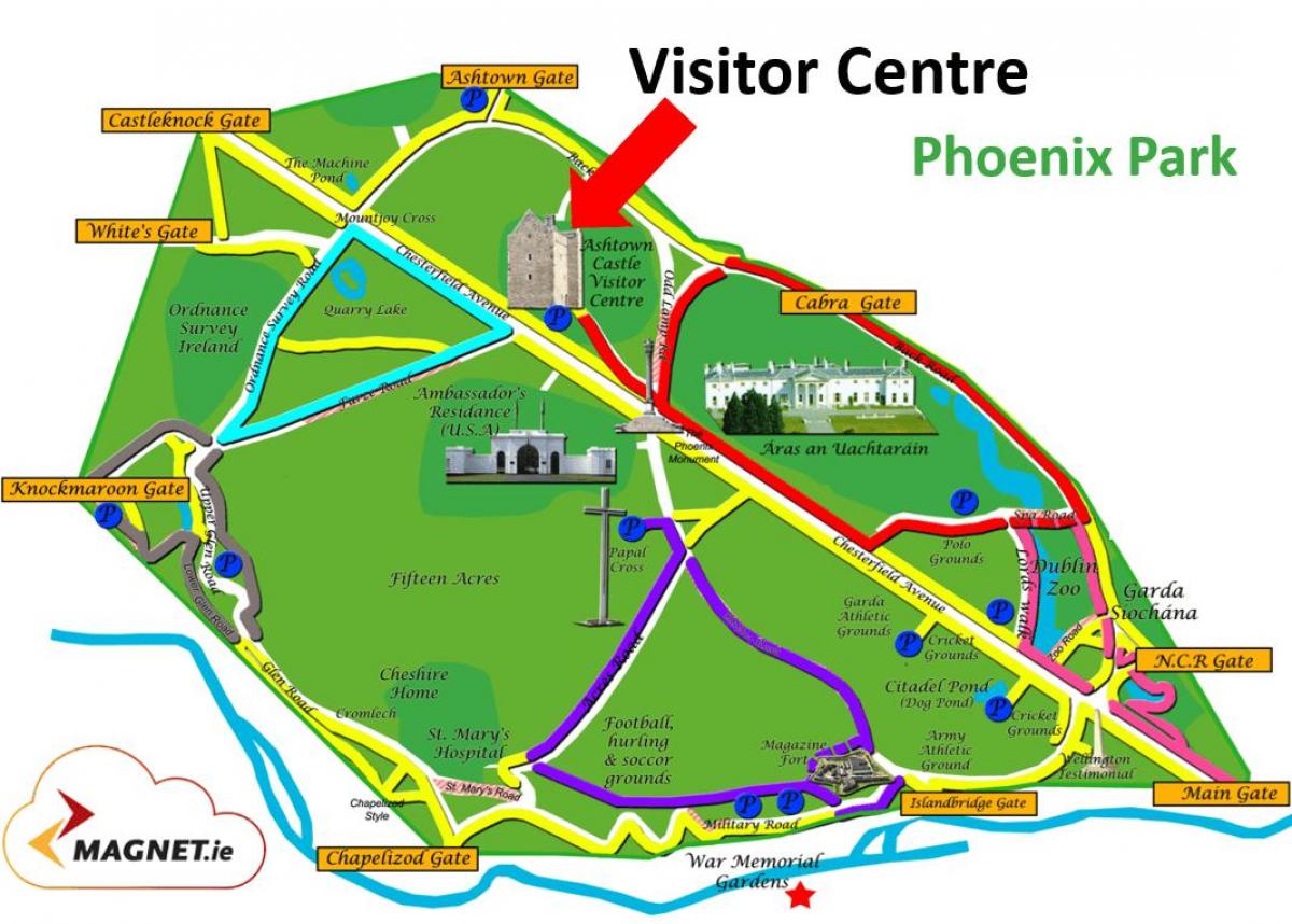 Phoenix park carte