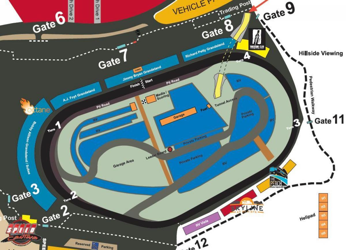 Phoenix raceway carte